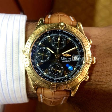 breitling gold uhr|authentic breitling watches.